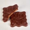 BVN Lait, le Biscuit Vertou Nantais de Stéphane Pasco, Biscuit au Gianduja, Praliné Noisette et Sablé Breton, enrobé de Chocolat Lait