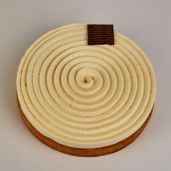 Tarte Vanille 4 personnes de Stéphane Pasco, Pâtissier Chocolatier Glacier à Nantes et Vertou