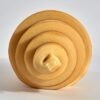 Vue du feuilletage du croissant au Beurre du pâtissier nantais Stéphane Pasco, après la pousse et avant cuisson