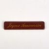 Plaque Joyeux Anniversaire en chocolat, à disposer sur vos pâtisseries, de Stéphane Pasco, Chocolatier à Nantes