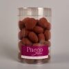Boite de 200g d'Amandes Gianduja Cacao de Stéphane Pasco Boite de 200g d'Amandes Gianduja Cacao de Stéphane Pasco, artisan Chocolatier à Nantes et Vertou