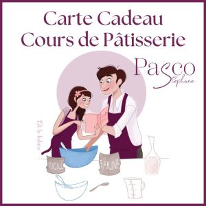 Carte-cadeau pour les Cours de Pâtisserie de Stéphane Pasco Carte-cadeau à offrir à un proche pour les Cours de Pâtisserie de Stéphane Pasco, Pâtisserie Chocolaterie à Nantes et Vertou