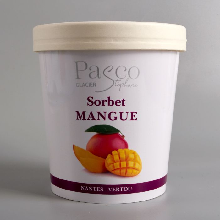 Sorbet Mangue de Stéphane Pasco Sorbet Mangue de Stéphane Pasco, Artisan Glacier à Nantes et Vertou