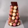 Pièce Montée de Choux Colorés sur Cône Chocolat, de Stéphane Pasco Pièce Montée de Choux Colorés sur Cône Chocolat de Stéphane Pasco, artisan pâtissier à Nantes et à Vertou