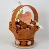 Pièce Montée de Choux Caramélisés en forme de panier, de Stéphane Pasco Pièce Montée de Choux Caramélisés en forme de panier, de Stéphane Pasco, pâtissier à Nantes et Vertou
