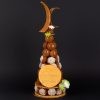 Pièce Montée de Choux Caramélisés et Nougatine en forme de cône de Stéphane Pasco Pièce Montée de Choux Caramélisés et Nougatine en forme de cône de Stéphane Pasco, Pâtissier à Nantes et Vertou