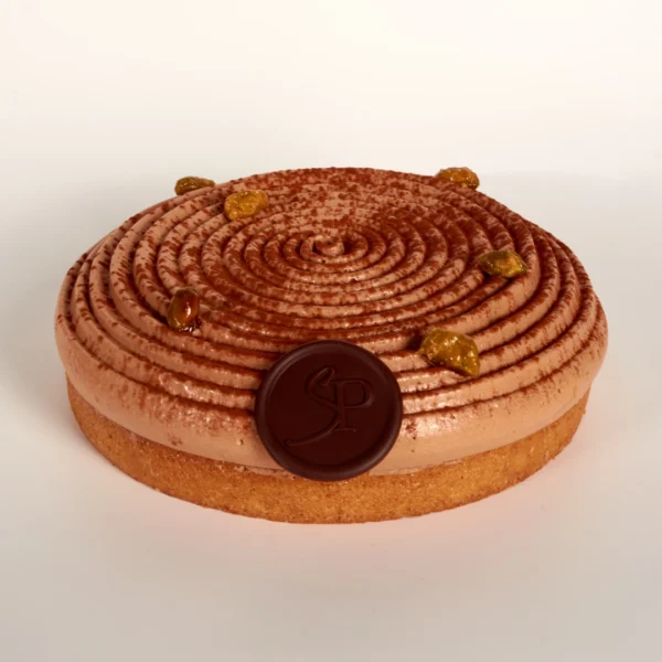Tarte Vert Rubis : l’intensité Pistache et Griotte